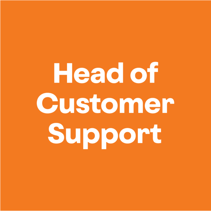 Head of Customer Support